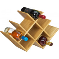 Stojan na víno SOLARIS - prírodný