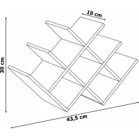 Stojan na víno SOLARIS - prírodný