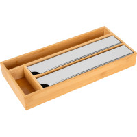 Bambusový zásobník na kuchynské fólie BORDE