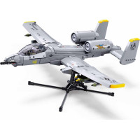 Sluban Model Bricks M38-B1362 Útočné lietadlo A10CS