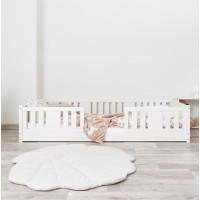 Detská Montessori posteľ z masívu borovice NIKO - 200x90 cm