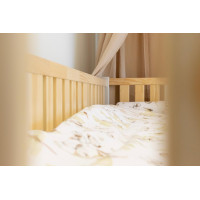 Detská Montessori posteľ z masívu borovice NIKO - 160x80 cm