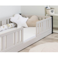 Detská Montessori posteľ z masívu borovice NIKO - 200x90 cm