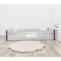 Detská Montessori posteľ z masívu borovice NIKO - 190x90 cm