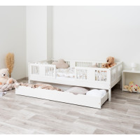 Detská posteľ z masívu borovice LUNA 20 - 190x90 cm