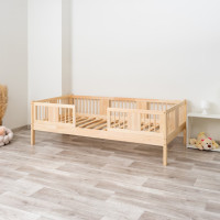 Detská posteľ z masívu borovice LUNA 20 - 200x90 cm