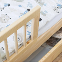 Detská posteľ z masívu borovice LUNA 20 - 200x90 cm