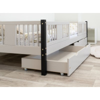 Detská posteľ z masívu borovice LUNA 20 - 190x90 cm