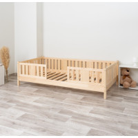 Detská posteľ z masívu borovice NIKO 10 - 160x80 cm