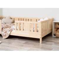 Detská posteľ z masívu borovice NIKO 10 - 160x80 cm