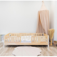 Detská posteľ z masívu borovice NIKO 10 - 190x90 cm