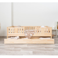 Detská posteľ z masívu borovice NIKO 20 - 200x90 cm