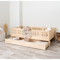 Detská posteľ z masívu borovice NIKO 20 - 200x90 cm