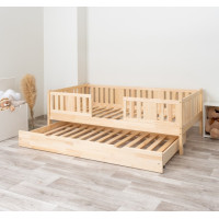 Detská posteľ z masívu borovice NIKO 20 - 200x90 cm
