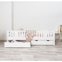 Detská posteľ z masívu borovice NIKO 20 - 160x80 cm