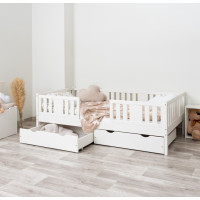 Detská posteľ z masívu borovice NIKO 20 - 180x80 cm