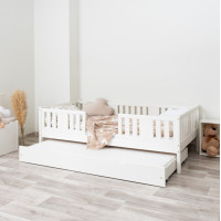 Detská posteľ z masívu borovice NIKO 20 - 180x80 cm