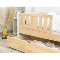 Detská posteľ z masívu borovice NIKO 20 - 200x90 cm