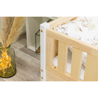 Detská posteľ z masívu borovice NIKO 20 - 180x80 cm