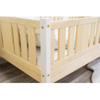 Detská posteľ z masívu borovice NIKO 20 - 200x90 cm