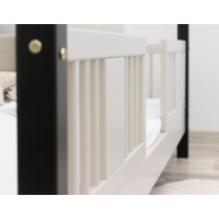 Detská domčeková posteľ z masívu borovice LUNA S 10 - 180x80 cm