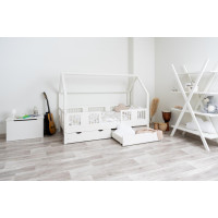 Detská posteľ z masívu borovice LUNA 20 - 160x80 cm [CLONE]