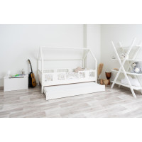 Detská posteľ z masívu borovice LUNA 20 - 160x80 cm [CLONE]