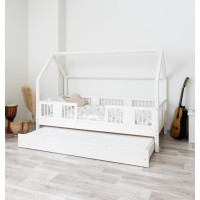 Detská posteľ z masívu borovice LUNA 20 - 160x80 cm [CLONE]