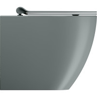 GSI PURA WC misa stojaca, Swirlflush, 36x55cm, spodný/zadný odpad, agave dual-mat 889004