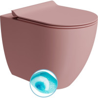 GSI PURA WC misa stojaca, Swirlflush, 36x55cm, spodný/zadný odpad, blush dual-mat 889024