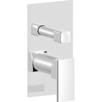 Sapho SPECTRE podomietková sprchová batéria, 3 výstupy, chróm 1102-87