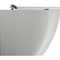 GSI PURA WC misa stojaca, Swirlflush, 36x55cm, spodný/zadný odpad, cenere dual-mat 889017