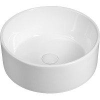 Sapho Keramické umývadlo na dosku, priemer 40cm, biela FB48150