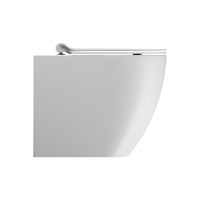 GSI PURA WC misa stojaca, Swirlflush, 36x55cm, spodný/zadný odpad, biela dual-mat 889009