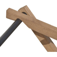 Aqualine CIKCAK skladací stojan na uteráky 73x97x39cm, jaseň SP621