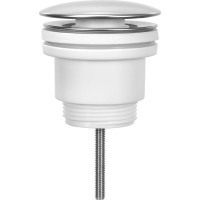 Aqualine Umývadlová výpusť 5/4“, click-clack, veľká zátka, 5-46mm, ABS/chróm TF5001