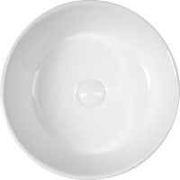 Sapho Keramické umývadlo na dosku, priemer 40cm, biela FB48150