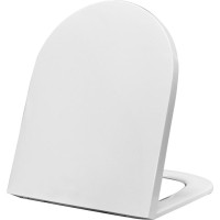 Aqualine WC sedátko, Soft Close, Easy Take, biela PBS106