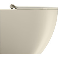 GSI PURA WC misa stojaca, Swirlflush, 36x55cm, spodný/zadný odpad, creta dual-mat 889008