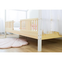 Detská domčeková posteľ z masívu borovice LUNA S 20 - 180x80 cm
