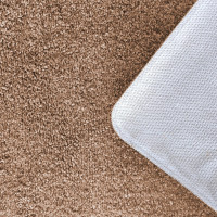 Moderný koberec SHAGGY CAMIL - svetlo hnedý