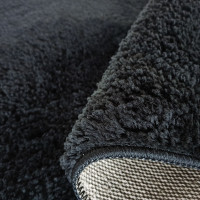 Moderní koberec SHAGGY CAMIL - černý