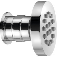 Sapho Nástenná spŕška s otočným kĺbom, okrúhla, chróm AB550