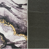 Kusový koberec HONOR Rock - tmavo šedý