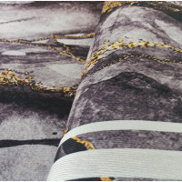 Kusový koberec HONOR Rock - tmavo šedý