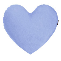 Vankúš CLEO Srdce 45x45 cm - svetlo modrý