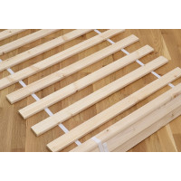 Detská poschodová posteľ z masívu borovice GASPAR so šuplíkmi a regálom - 200x80 cm - biela