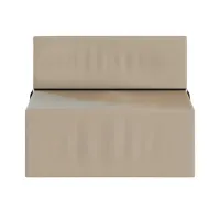 Rozkladacie penové kreslo (matrace) GARDEN - 70x200x14 cm - béžové