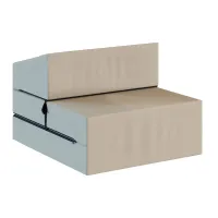 Rozkladacie penové kreslo (matrace) GARDEN - 70x200x14 cm - béžové