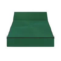 Rozkladacie penové kreslo (matrace) GARDEN - 70x200x14 cm - zelené